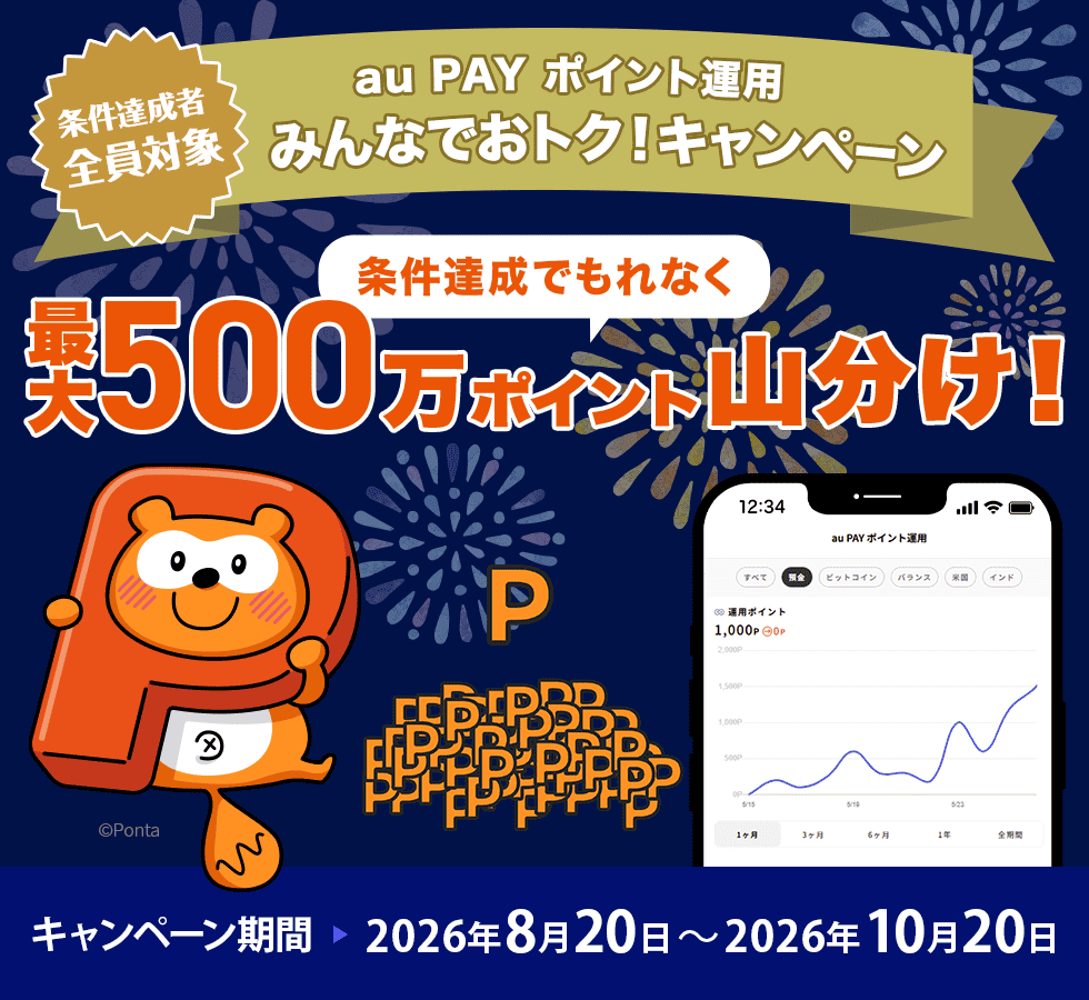 最大500万ポイント山分け!